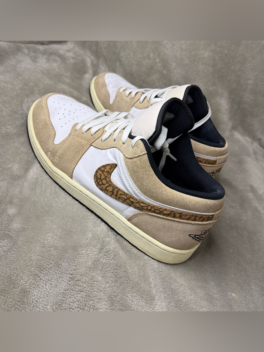 Nike Air Jordan Air Jordan 1 Low  tan men’s shoes size 11.5